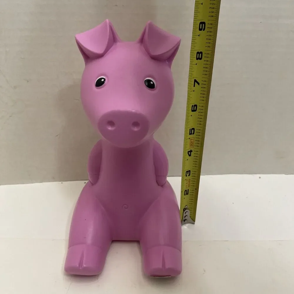 IKEA Monika Mulder Pink Piggy Bank Vintage Retro Money Box